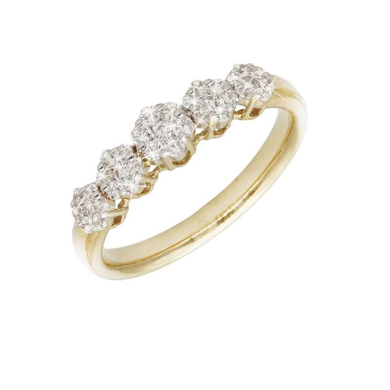 Aagaard forlovelsesring i 9 eller 14 karat guld med 0,33 ct lab grown diamanter